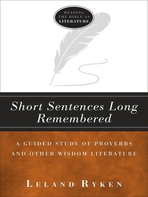 cover image of Short Sentences Long Remembered